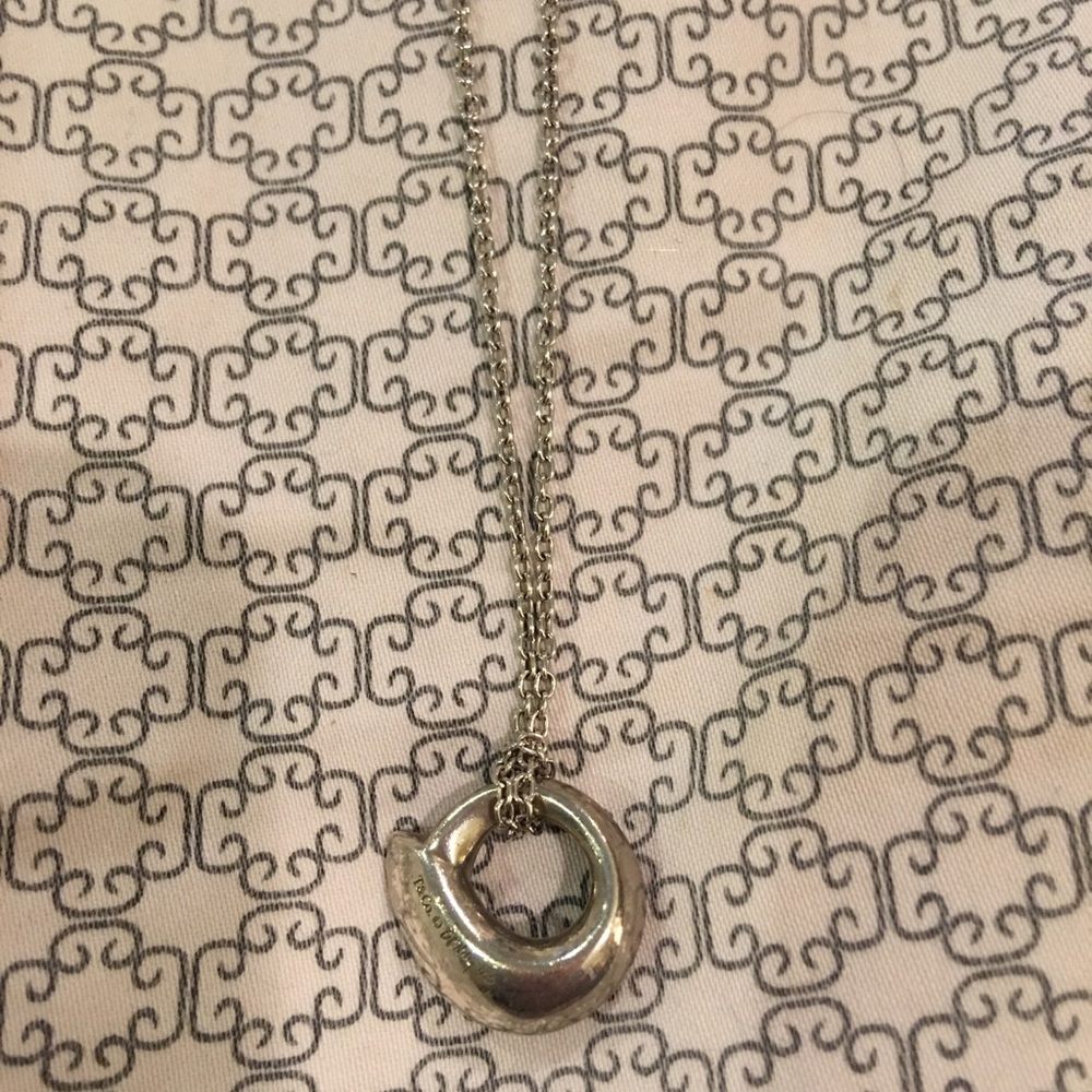 Vintage Tiffany & Co Frank Gehry Fish Pendant